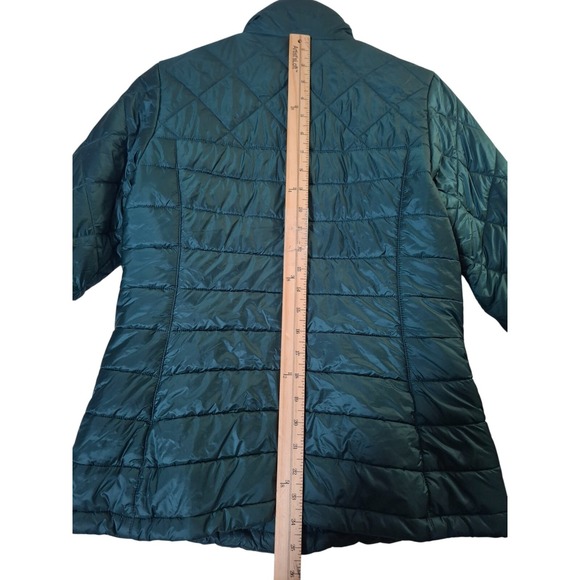 Patagonia Radalie Jacket Women's Size Small Insulated Green Quilted - Picture 8 of 9